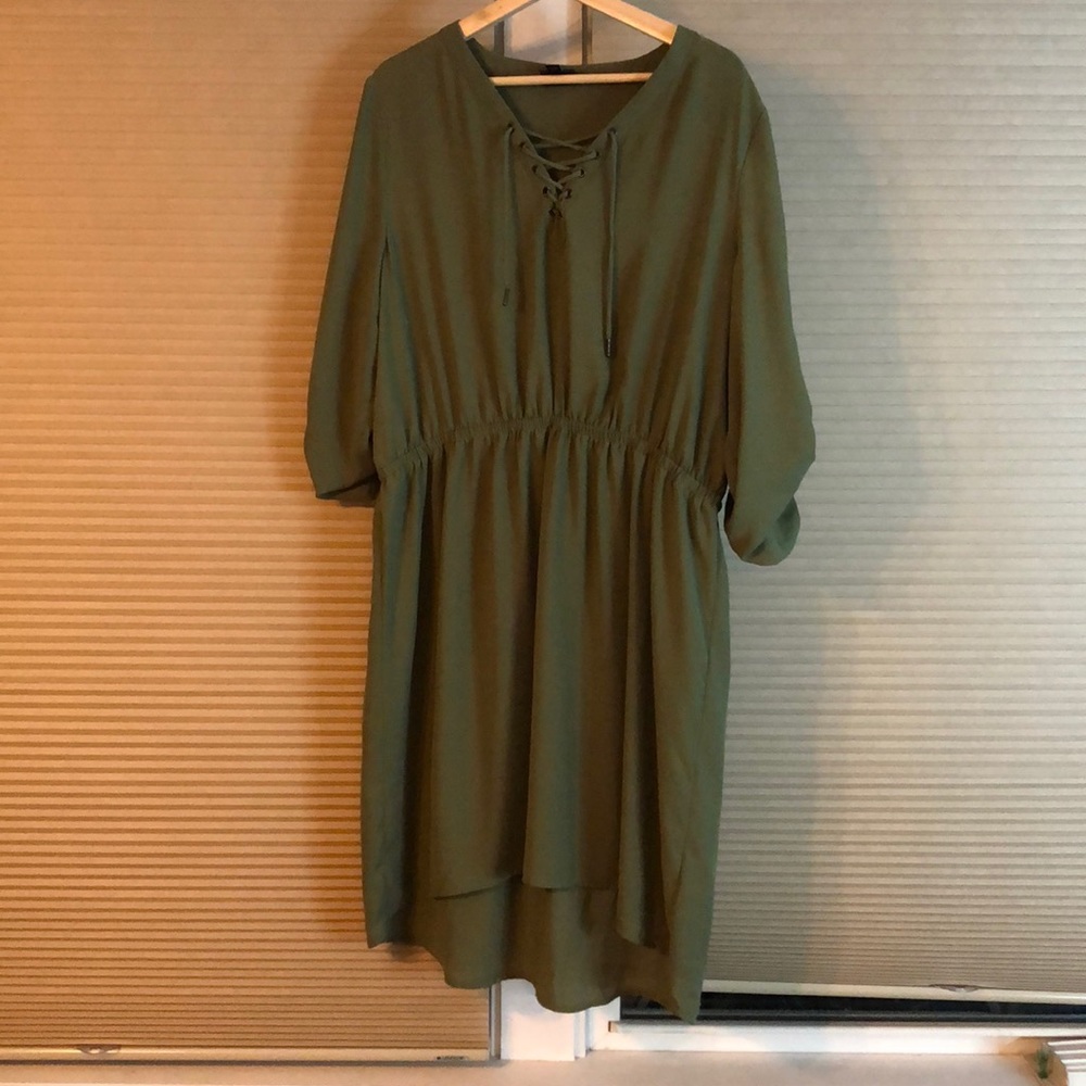 Green dress